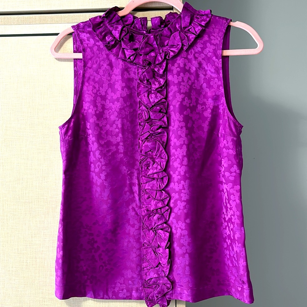 Marc by Marc Jacobs size 4, sleeveless blouse.